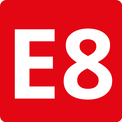 Illustration de la ligne E8